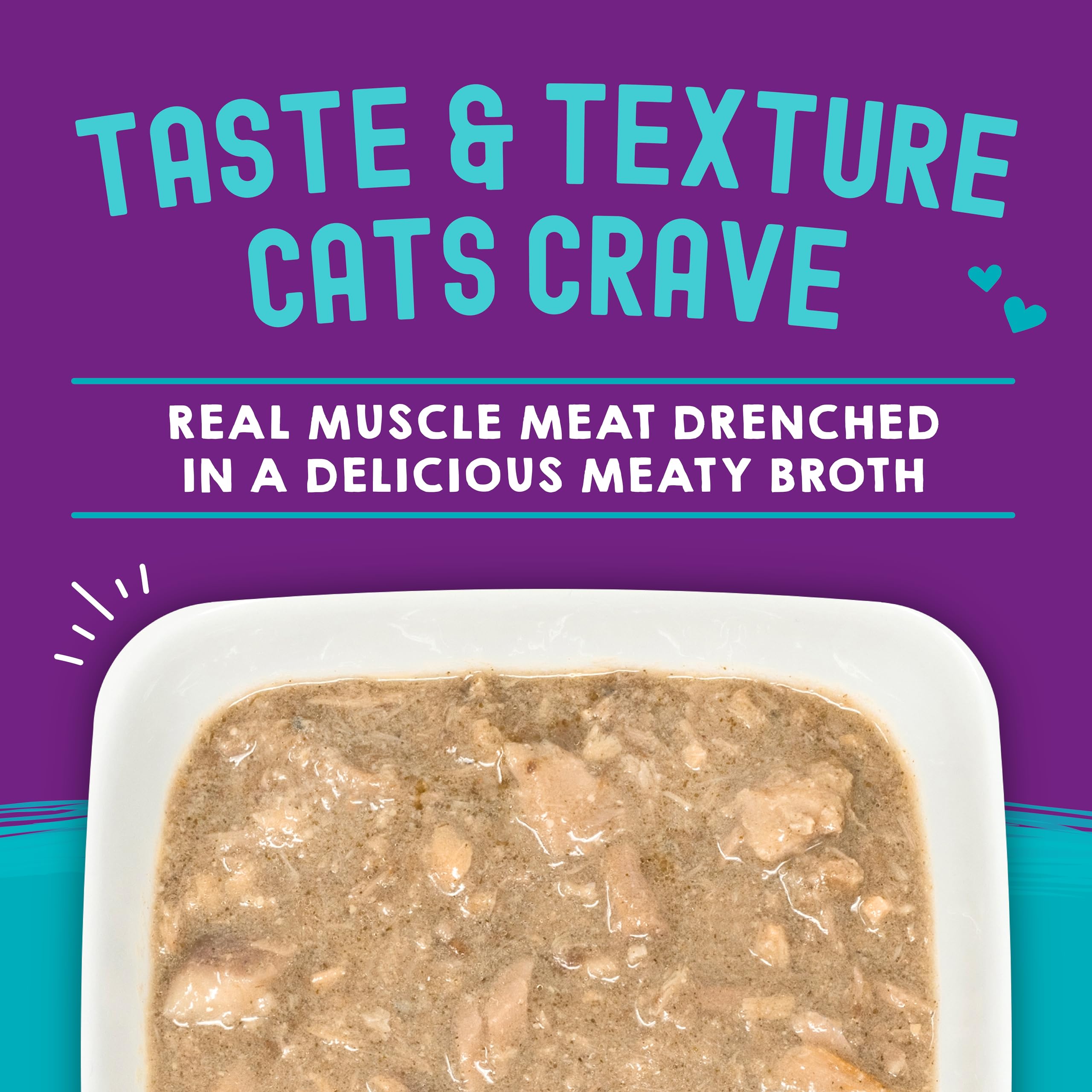 Stella & Chewy's Carnivore Cravings : texture riche avec des morceaux de viande et bouillon aromatique.