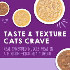 Stella & Chewy's Carnivore Cravings — émincés de viande en bouillon pour texture appétente