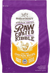 Stella & Chewy's croquettes enrobées cru poulet – emballage premium.