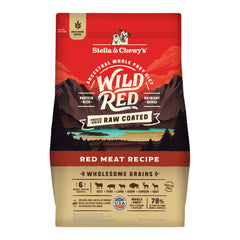 Stella & Chewy's croquettes sèches rouges enrobées : saveur riche et protéines élevées pour chien actif.