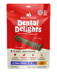 Stella et Chewy's Dental Delights emballage 10,5 oz, pratique à ranger