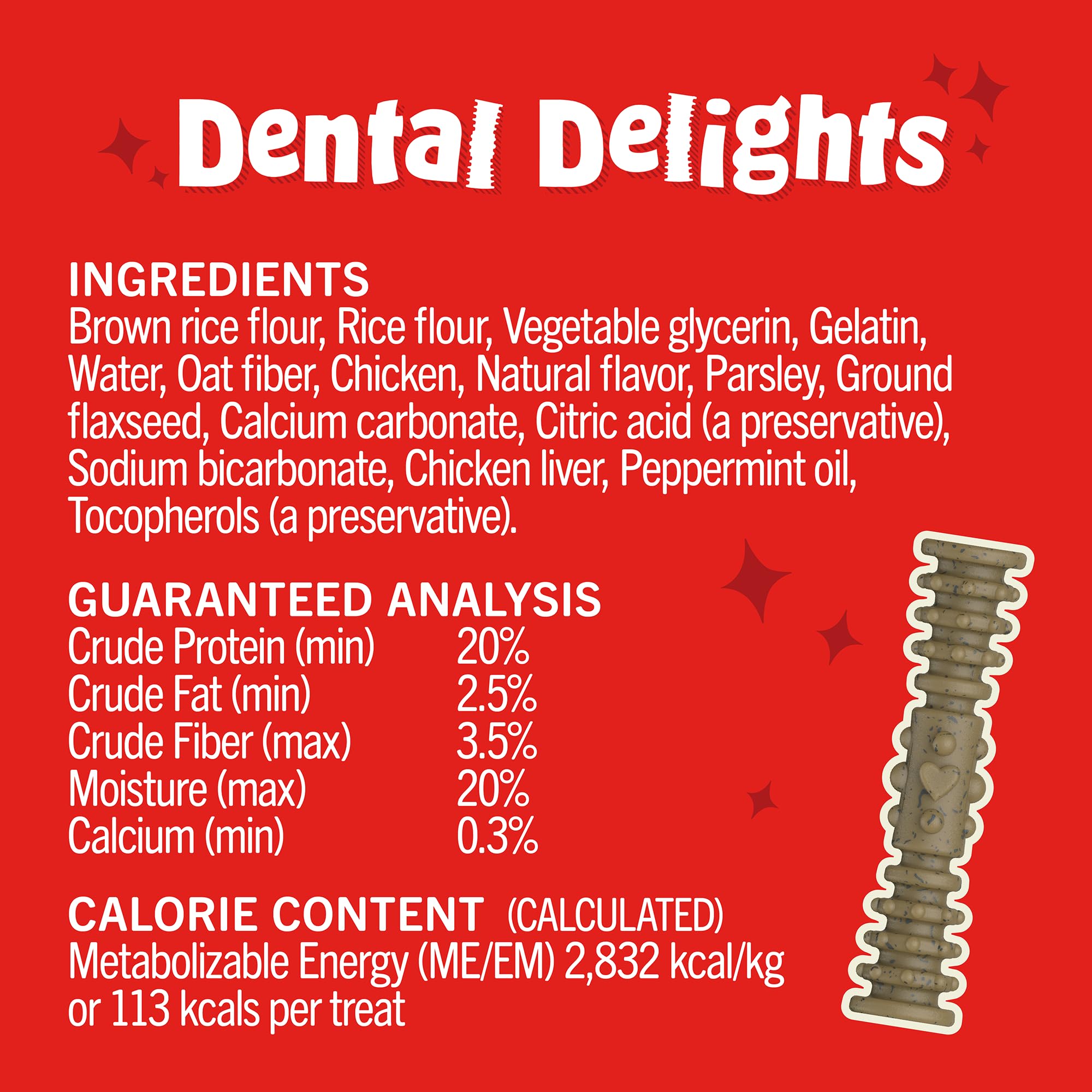 Stella et Chewy's Dental Delights taille petite chien idéale pour petites races