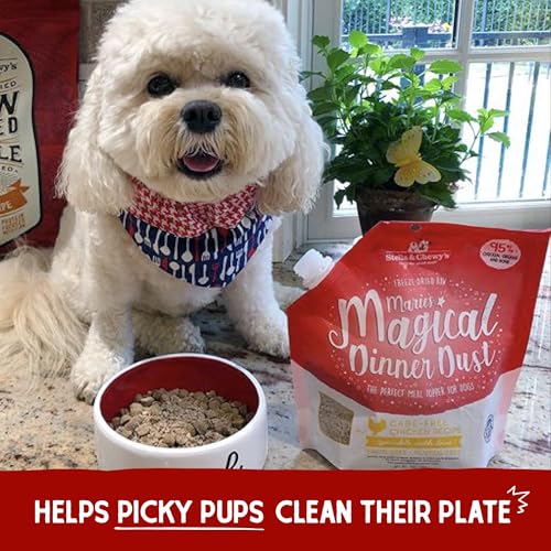 Stella & Chewy's Dinner Dust: produit fabriqué aux États-Unis avec soin.