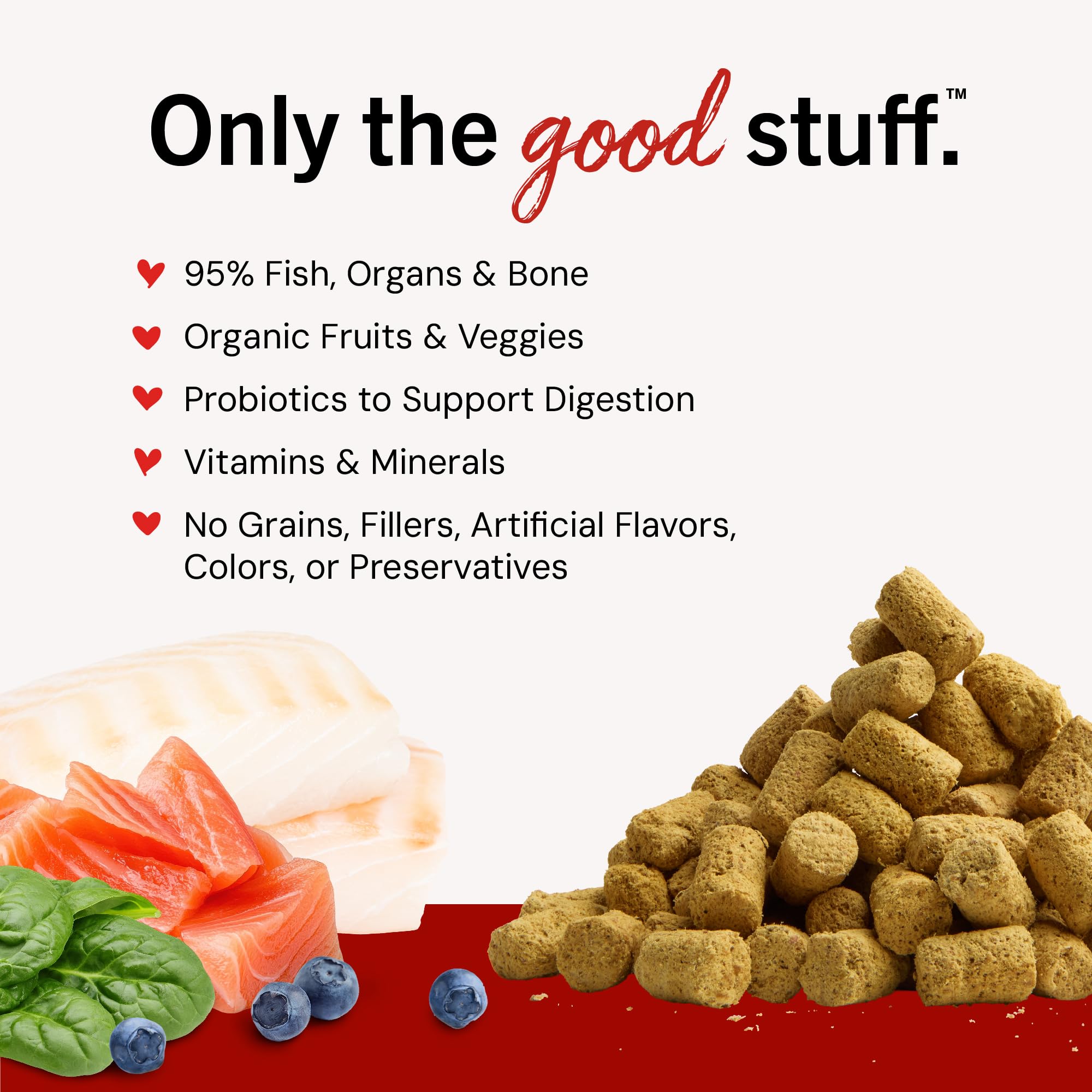 Stella & Chewy's fruits-legumes-bio: ingrédients naturels et vitamines essentielles.