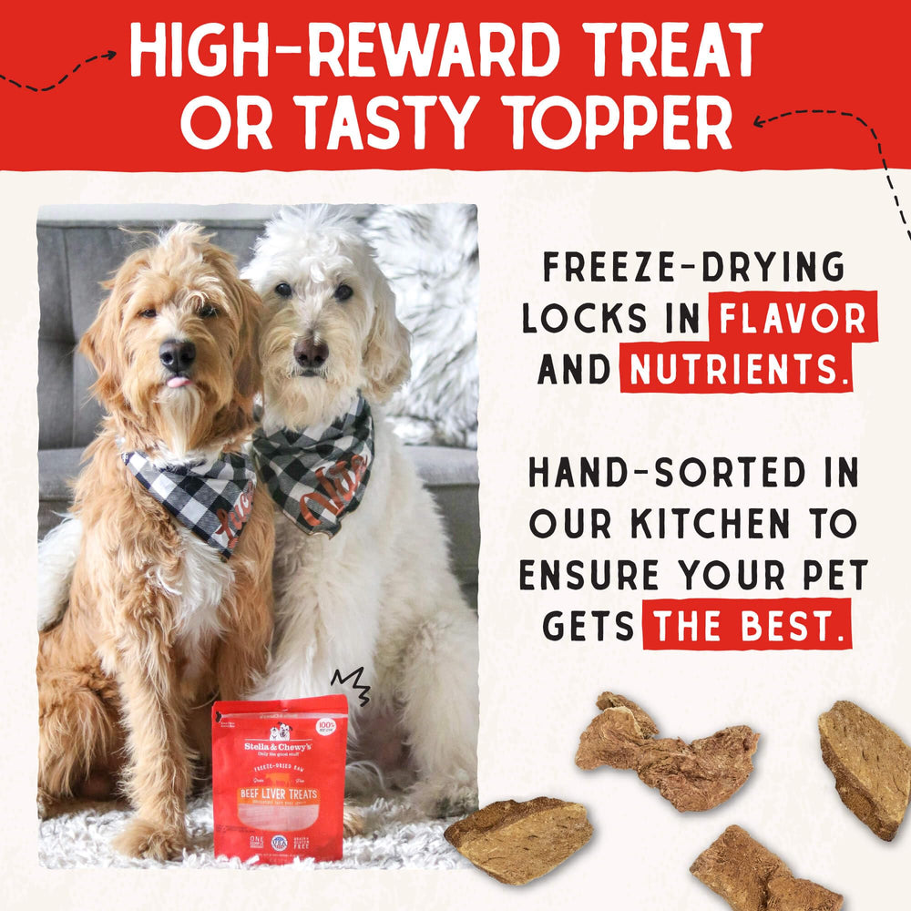 Pour gourmands difficiles, Stella & Chewy's offre une récompense naturelle.