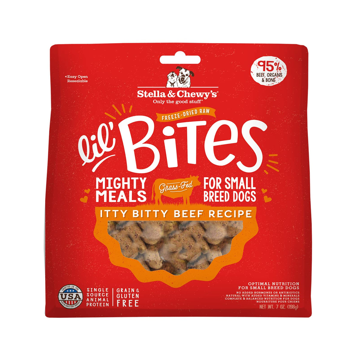 Stella & Chewy's Lil' Bites boeuf mini-bouchees pour petits chiens