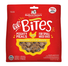 Emballage Stella & Chewy's Lil' Bites poulet petit, pratique et frais.