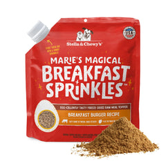 Stella & Chewy's Marie's Sprinkles – morceaux boeuf séché, rehausseur de repas pour chien.