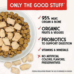 Stella & Chewy's Meal Mixers sans céréales, idéal pour chiens sensibles.