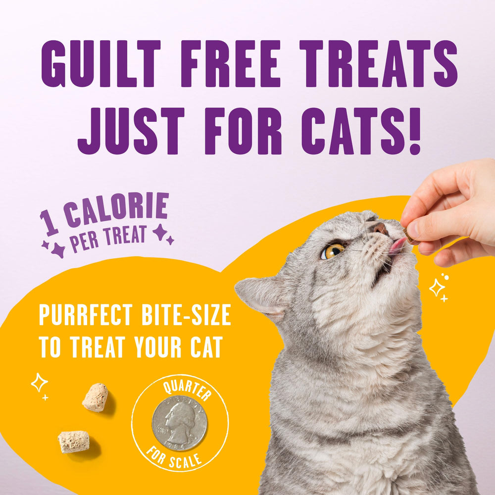 Stella & Chewy's Meowfulls une calorie par bouchée, récompense légère.