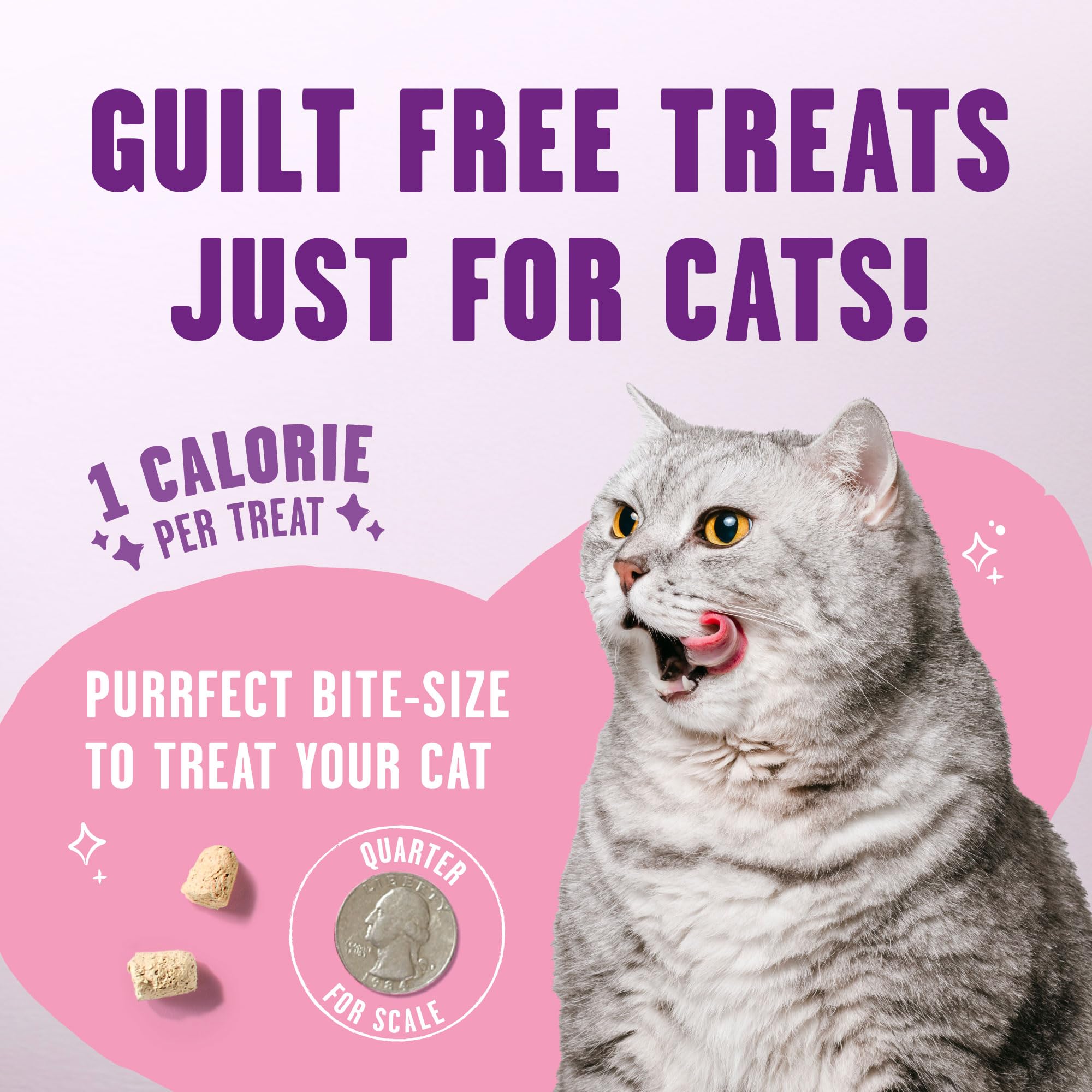 Stella & Chewy's Meowfulls, une calorie par friandise, récompense légère.