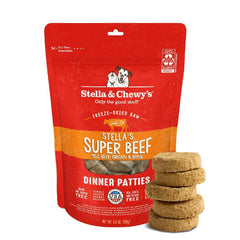Stella & Chewy's patty boeuf chiot — appétit renforcé au repas.