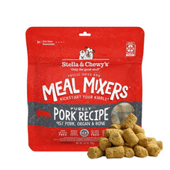Emballage Stella & Chewy's porcs lyophilisés prêt à l’emploi