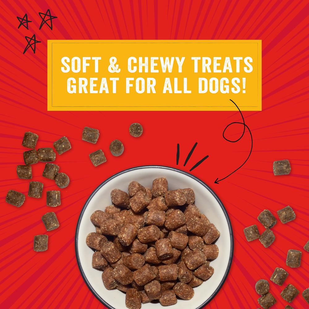 Stella & Chewy's Crav'n Bac'n – 3 calories par friandise pour des récompenses répétées.