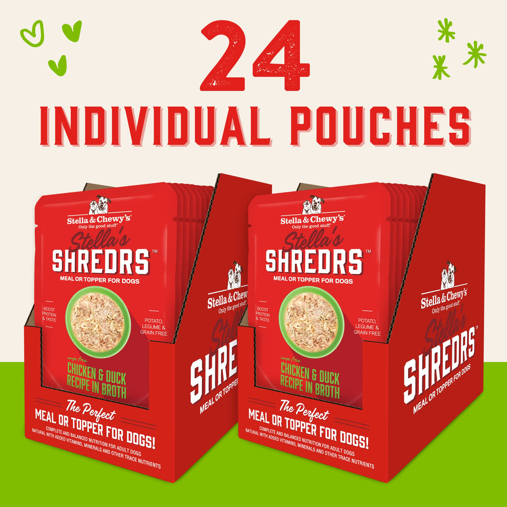 Shredrs bouillon riche poulet et canard offrant un goût attrayant