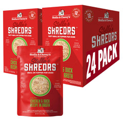 Stella & Chewy's Shredrs emballage individuel, portions faciles à servir pour chiens