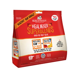 Stella & Chewy's SuperBlends boeuf séché, emballage 454 g prêt à l’emploi.