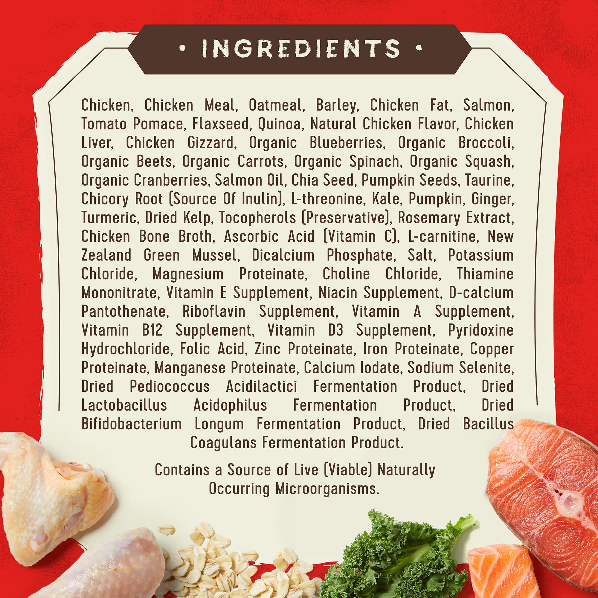 Stella & Chewy's SuperBlends: céréales complètes et fibres pour une énergie soutenue et digestion régulière.