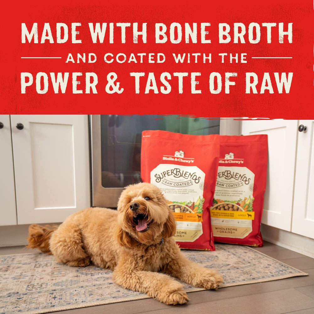 Stella et Chewy's SuperBlends mélange boeuf foie agneau pour repas savoureux