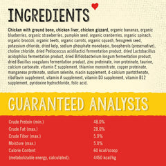 Stella & Chewy's SuperBlends probiotiques et taurine pour digestion et coeur.