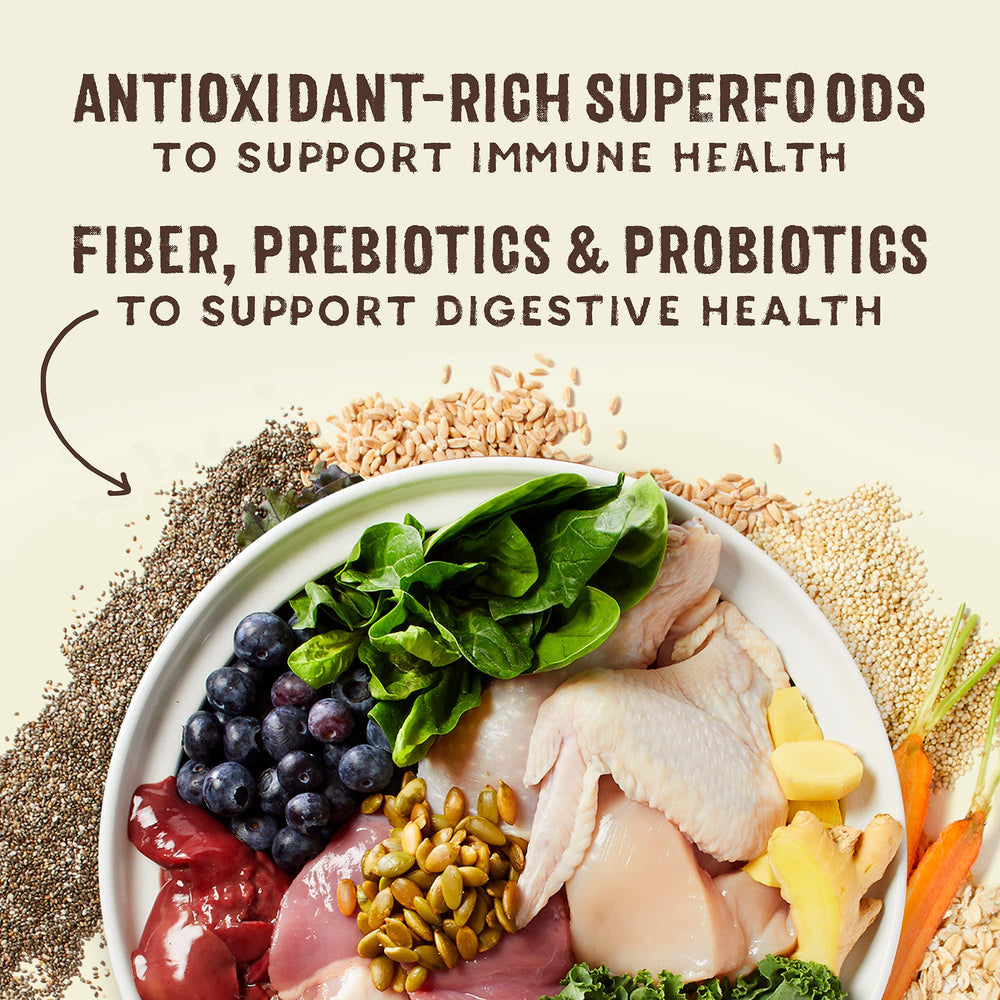 Protéines sans hormones ni antibiotiques dans Stella & Chewy's SuperBlends.