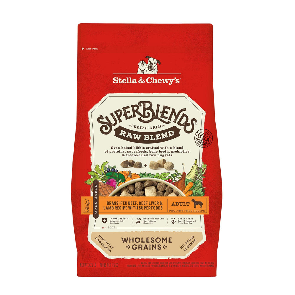 Stella & Chewy's SuperBlends: sac, pratique et prêt à servir.