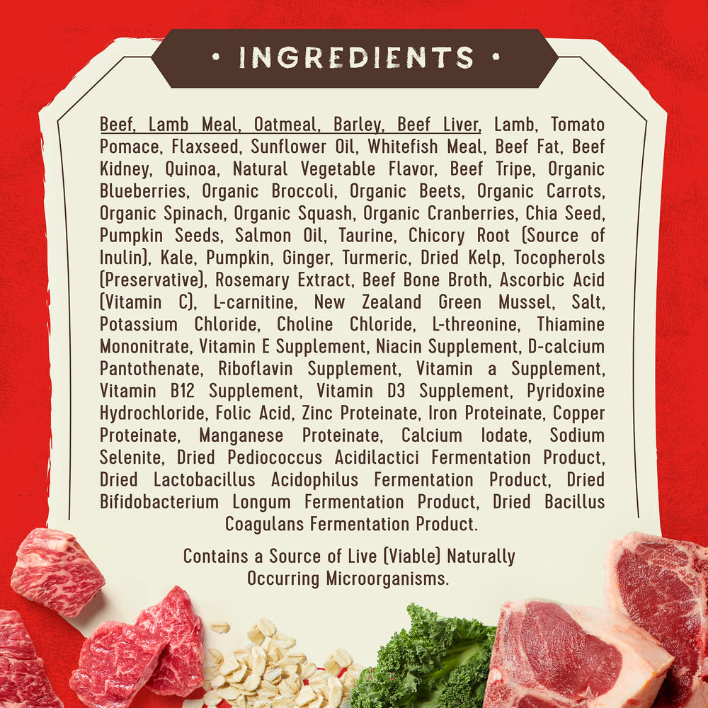 Stella & Chewy's SuperBlends: mélange d'antioxydants et de nutriments variés.