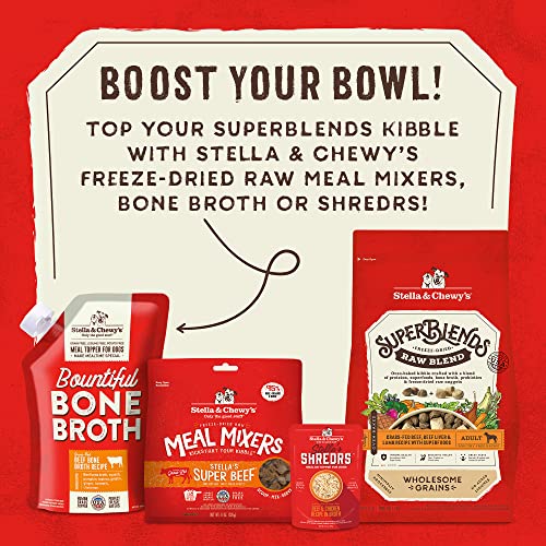 Stella & Chewy's SuperBlends: usage quotidien simple et équilibré.