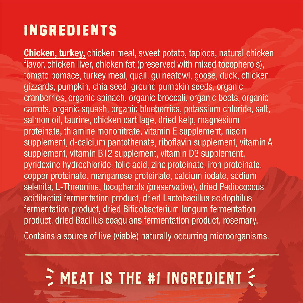 Stella & Chewy's Wild Red croquettes sans grains, régime pauvre en glucides.