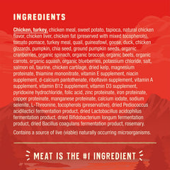 Stella & Chewy's Wild Red croquettes sans grains, régime pauvre en glucides.