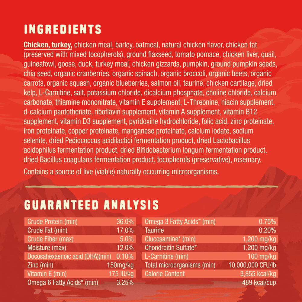 Stella & Chewy's Wild Red : huile de saumon apportant DHA pour le développement