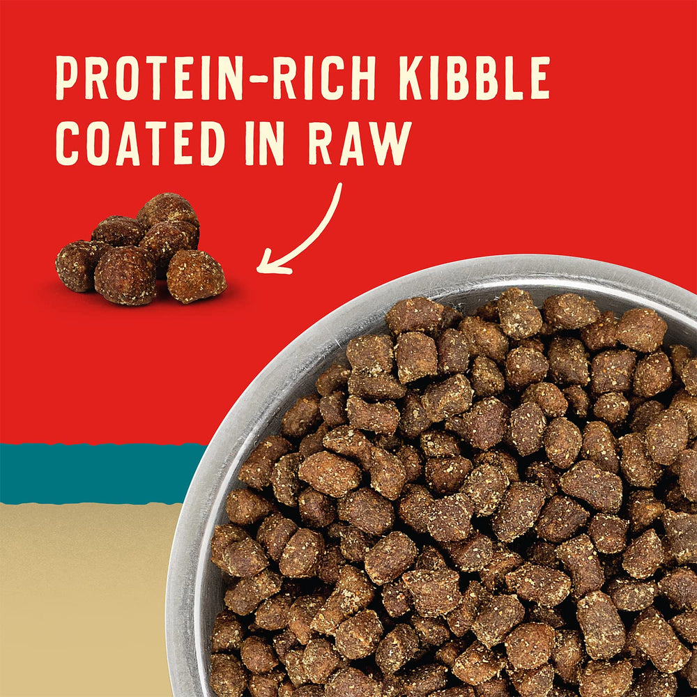 Stella & Chewy's Wild Red Croquettes enrobées cru — goût riche et nutrition concentrée.