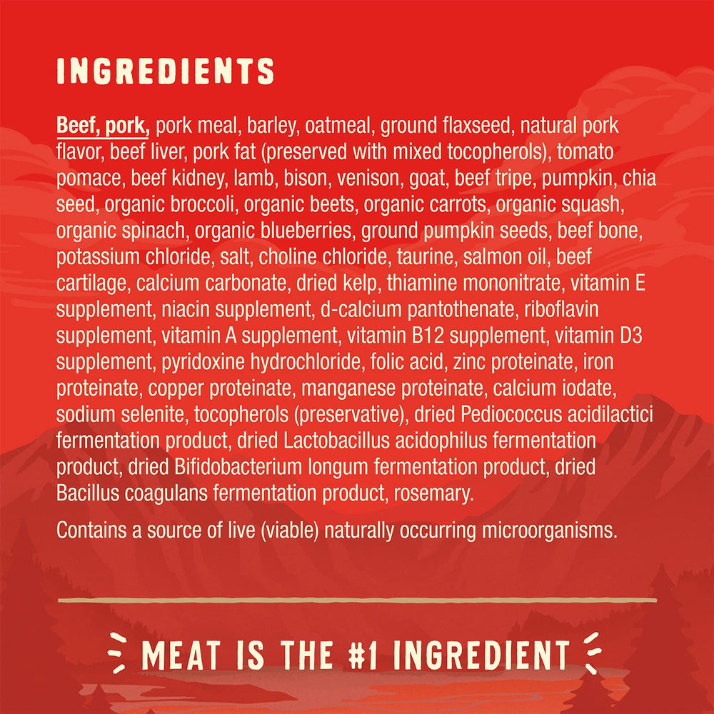 Stella & Chewy's Wild Red, grains complets pour digestion facile