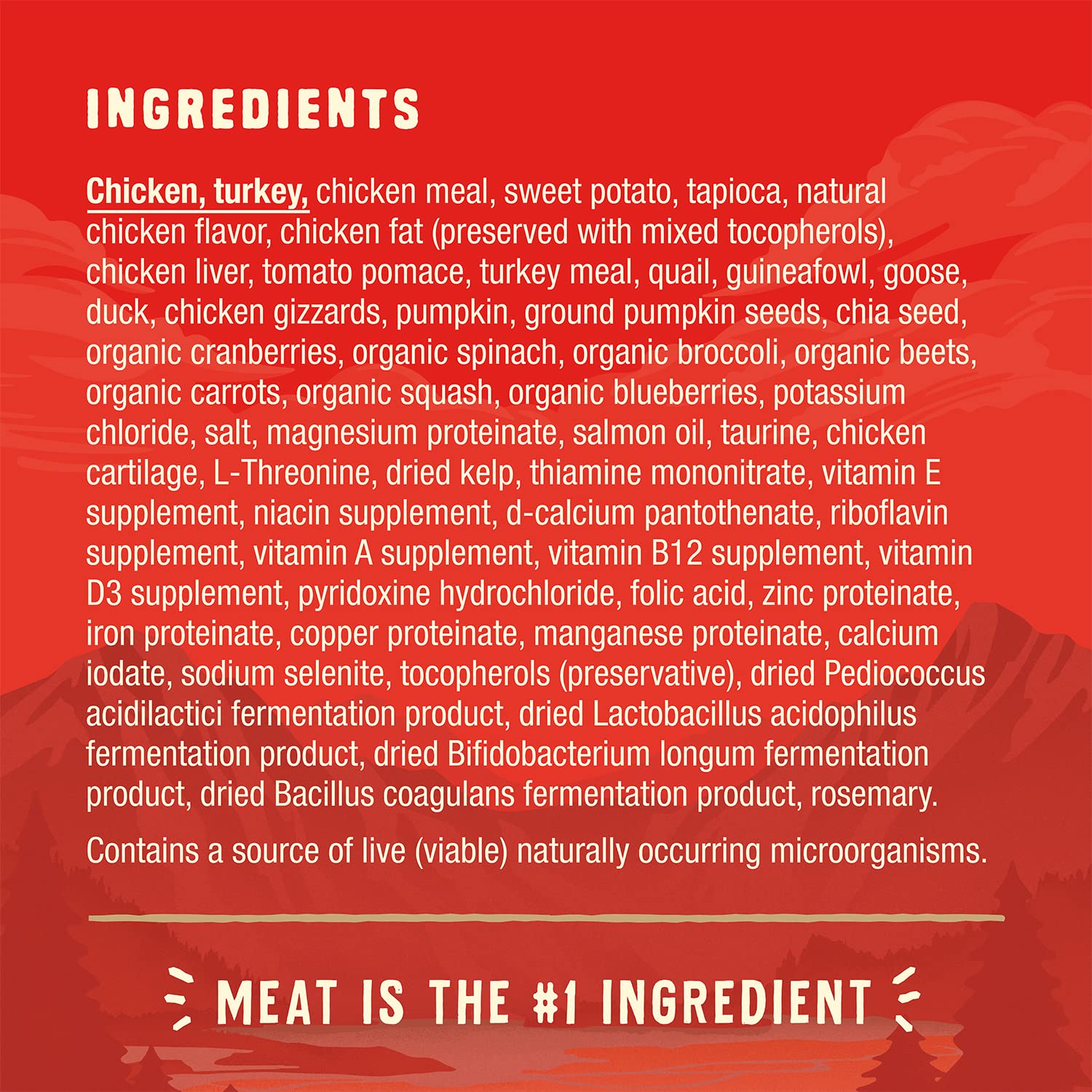 Sans grains: croquettes adaptées pour chiens sensibles.