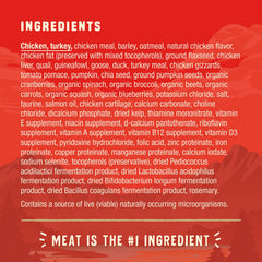 Stella & Chewy's Wild Red, six protéines animales; diversité pour les repas.