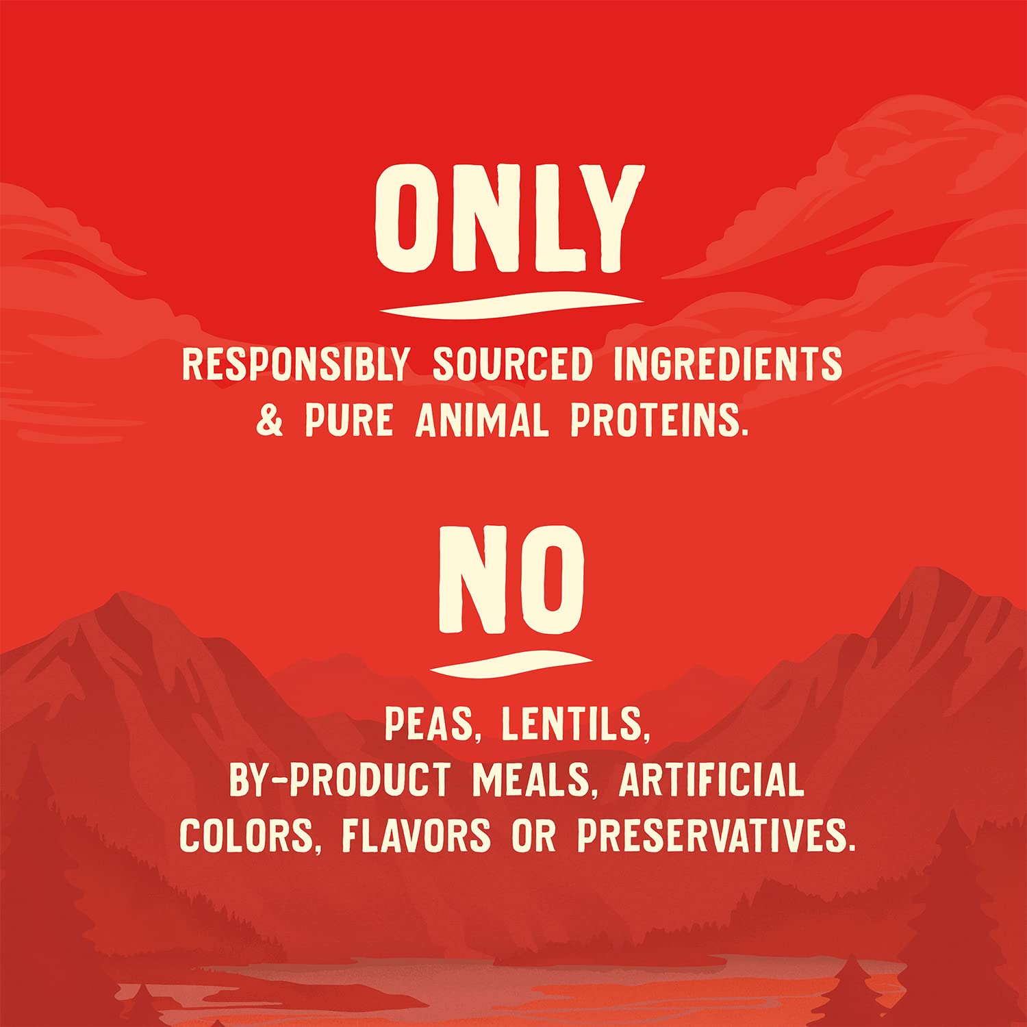 Stella & Chewy's Wild Red: fabriqué aux États‑Unis avec ingrédients responsables.
