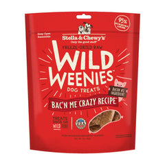 Stella & Chewy's Wild Weenies bacon lyophilisé, récompense idéale pour l'entraînement et la motivation des chiens