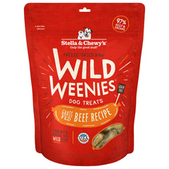 Stella & Chewy's Wild Weenies – bouchées entraînement faciles à portionner et appétentes.