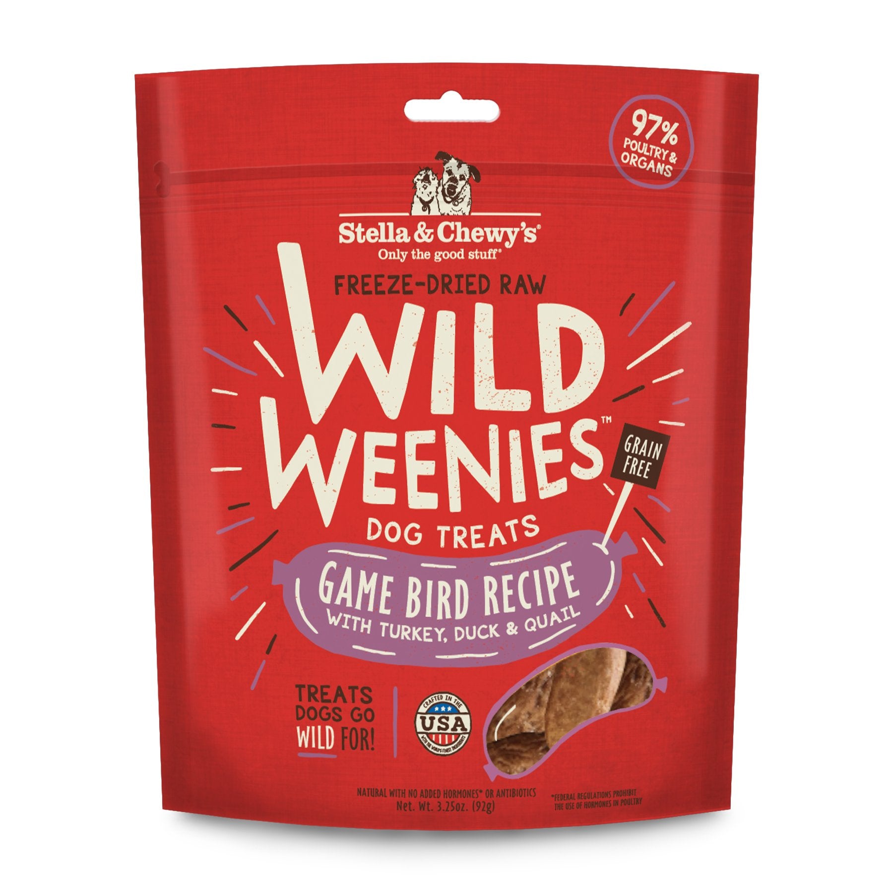 Stella & Chewy's Wild Weenies: portions d'entraînement idéales pour récompenser votre chien.