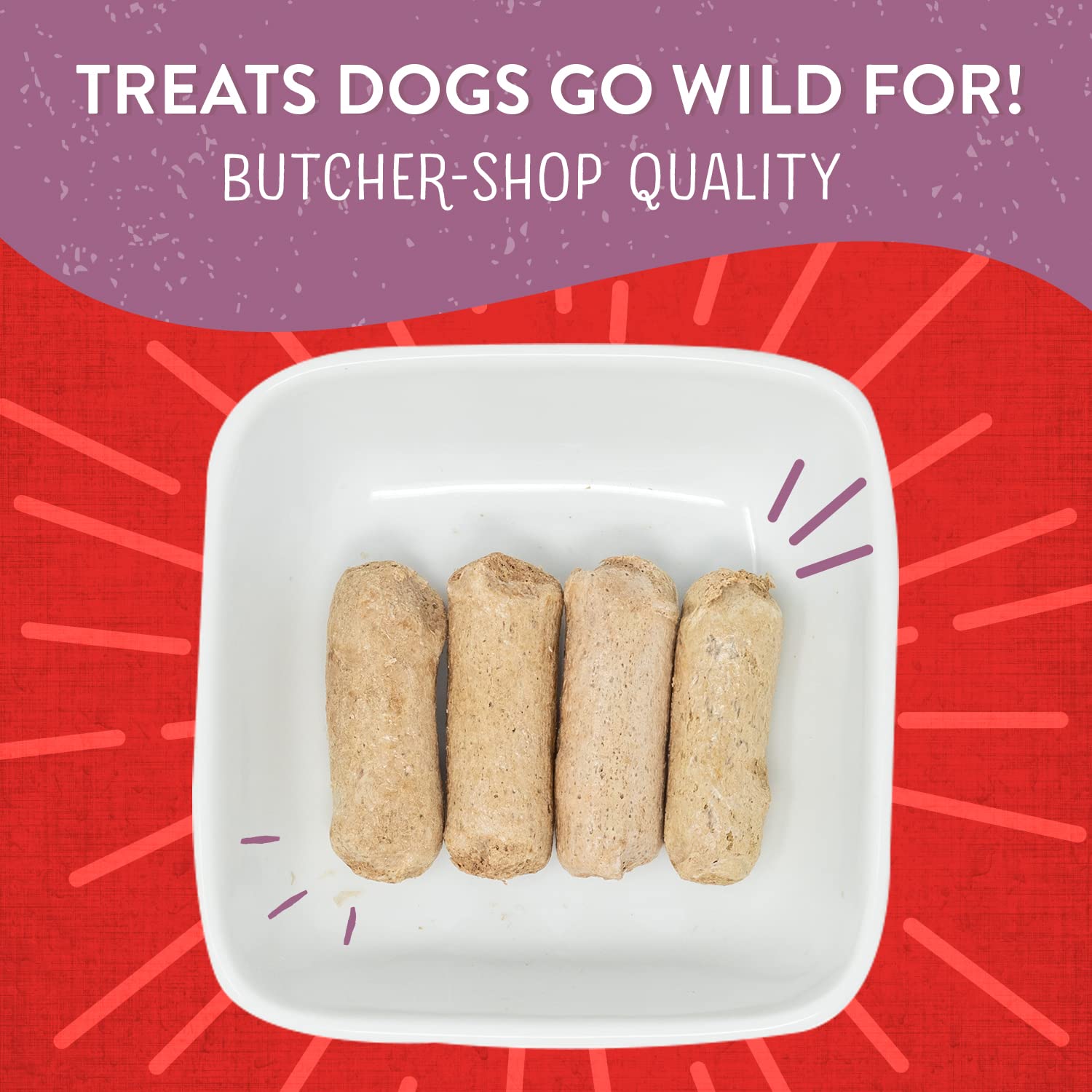 Wild Weenies en sachet USA, texture adaptée pour cassage facile.