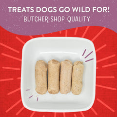 Wild Weenies en sachet USA, texture adaptée pour cassage facile.