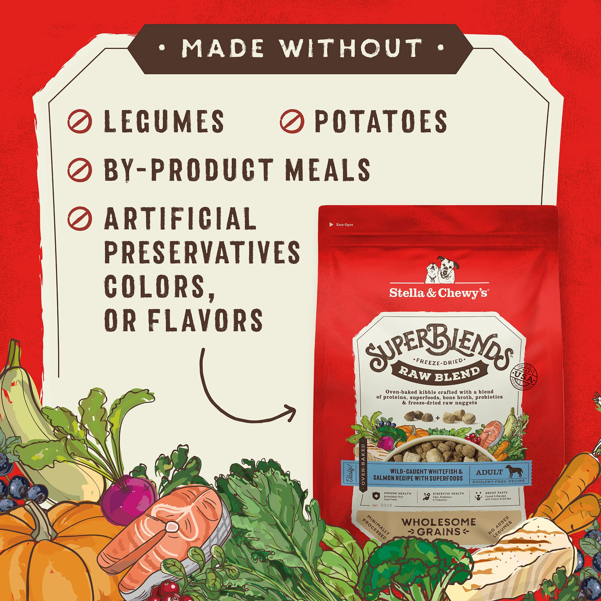 Graines de lin et quinoa dans Stella et Chewys pour fibres et energie.