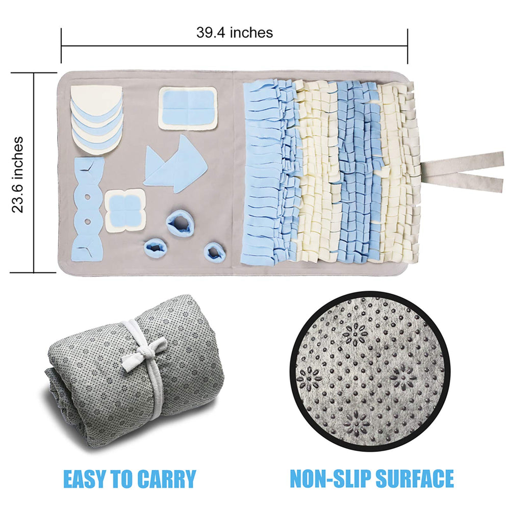 Tapis-snuffle-chien-grand Stellaire Chern, favorise l’activité mentale et le bien-être.