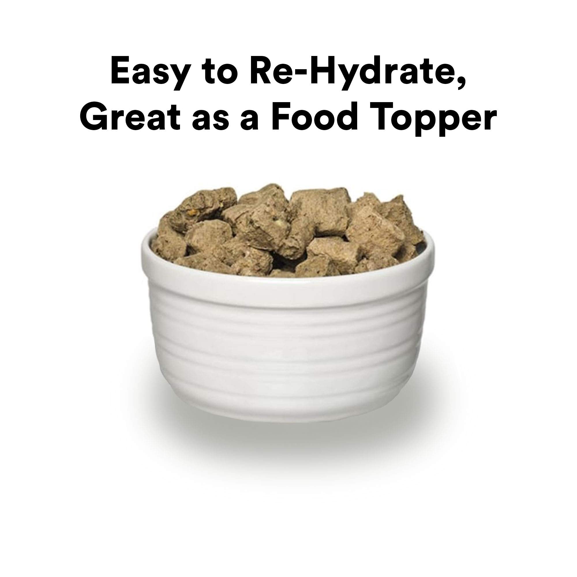 Steve's Real Food emballage fabriqué aux États-Unis, qualité et traçabilité.