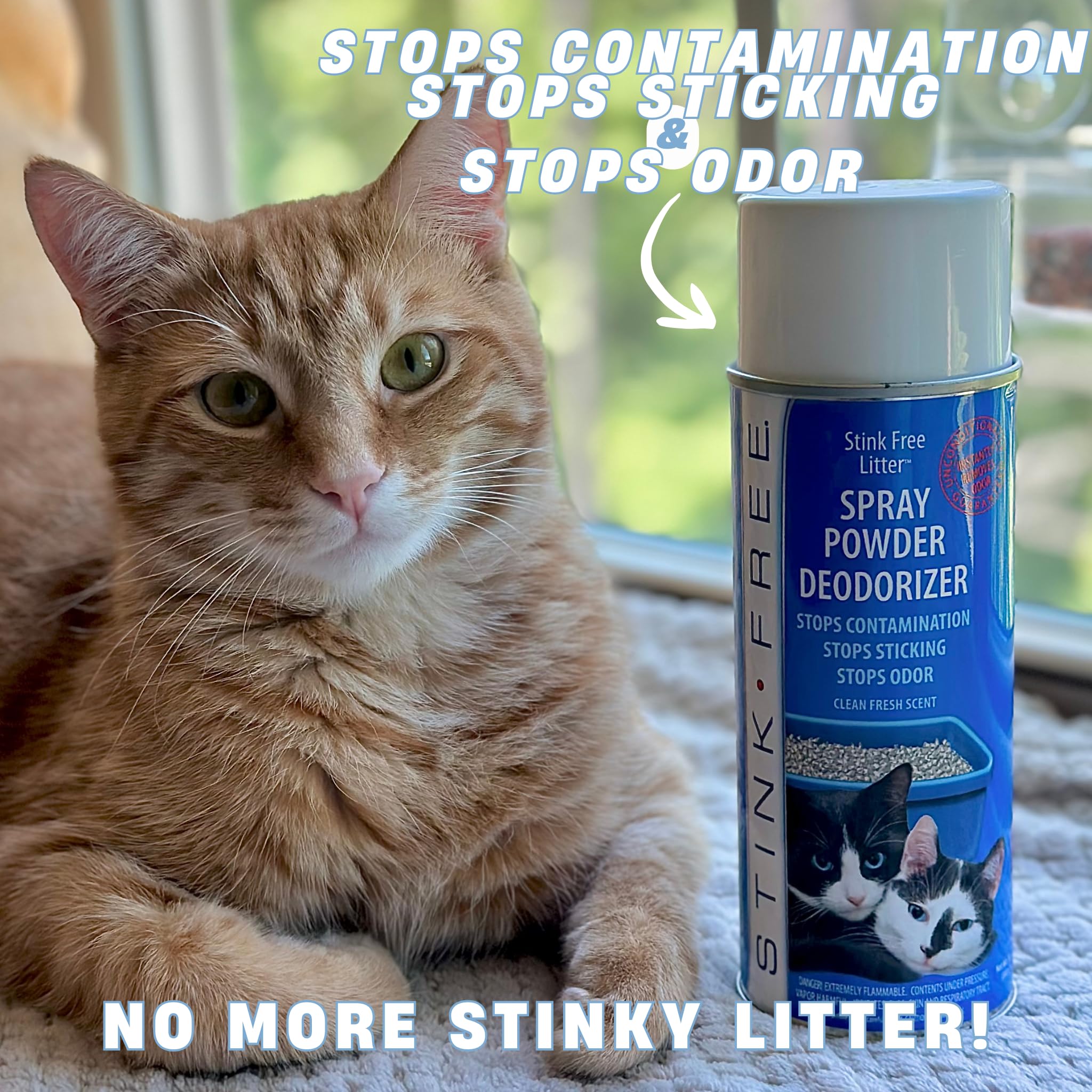 Stink Free parfum frais: expérience d'entretien plus agréable.