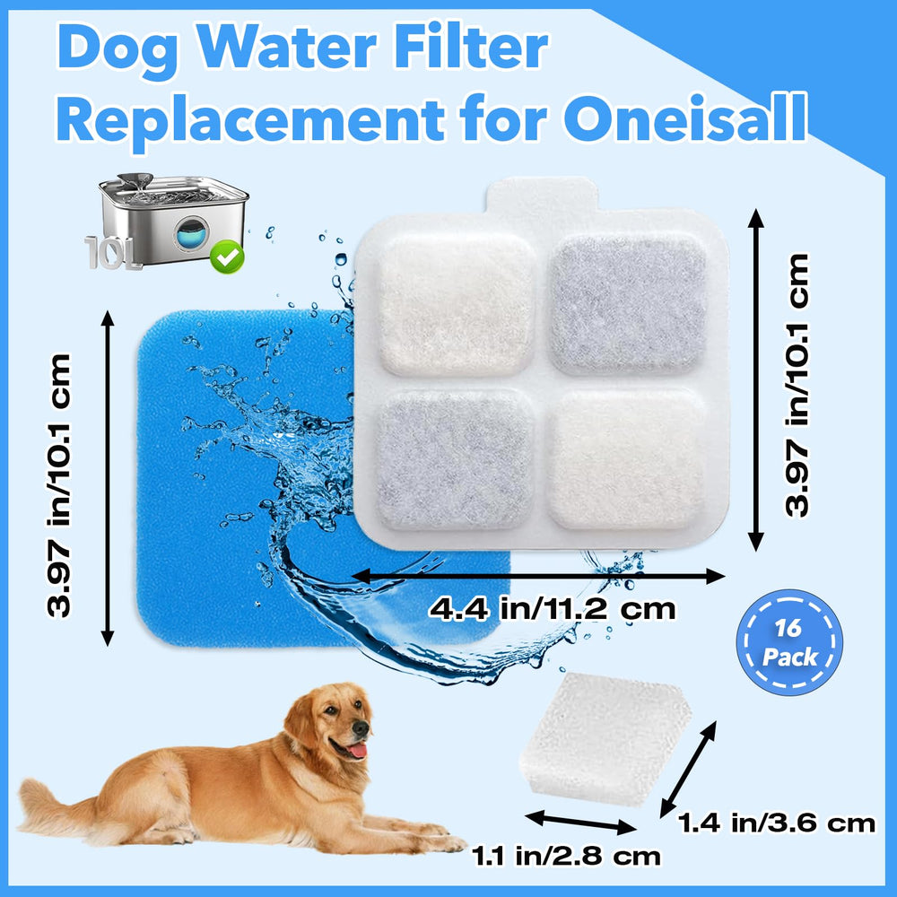 Stitokg pre-filtre fontaine-chien: prolonge la vie du filtre principal