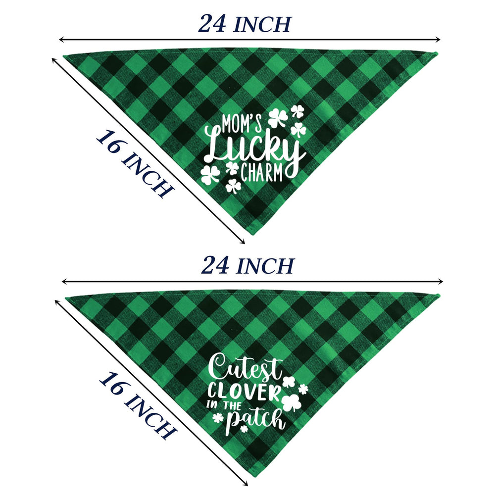 Bandana STMK Patrick vert – gros plan coton doux, confort durable.