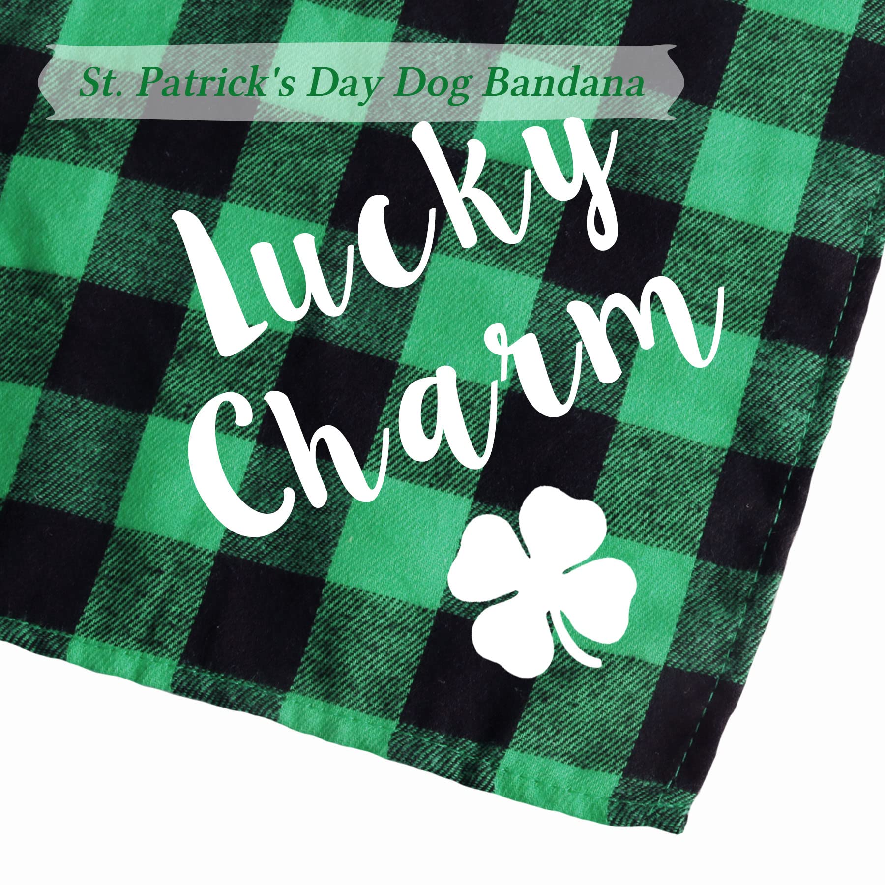 Bandanas STMK Saint-Patrick – motif plaid, tendance et intemporel.