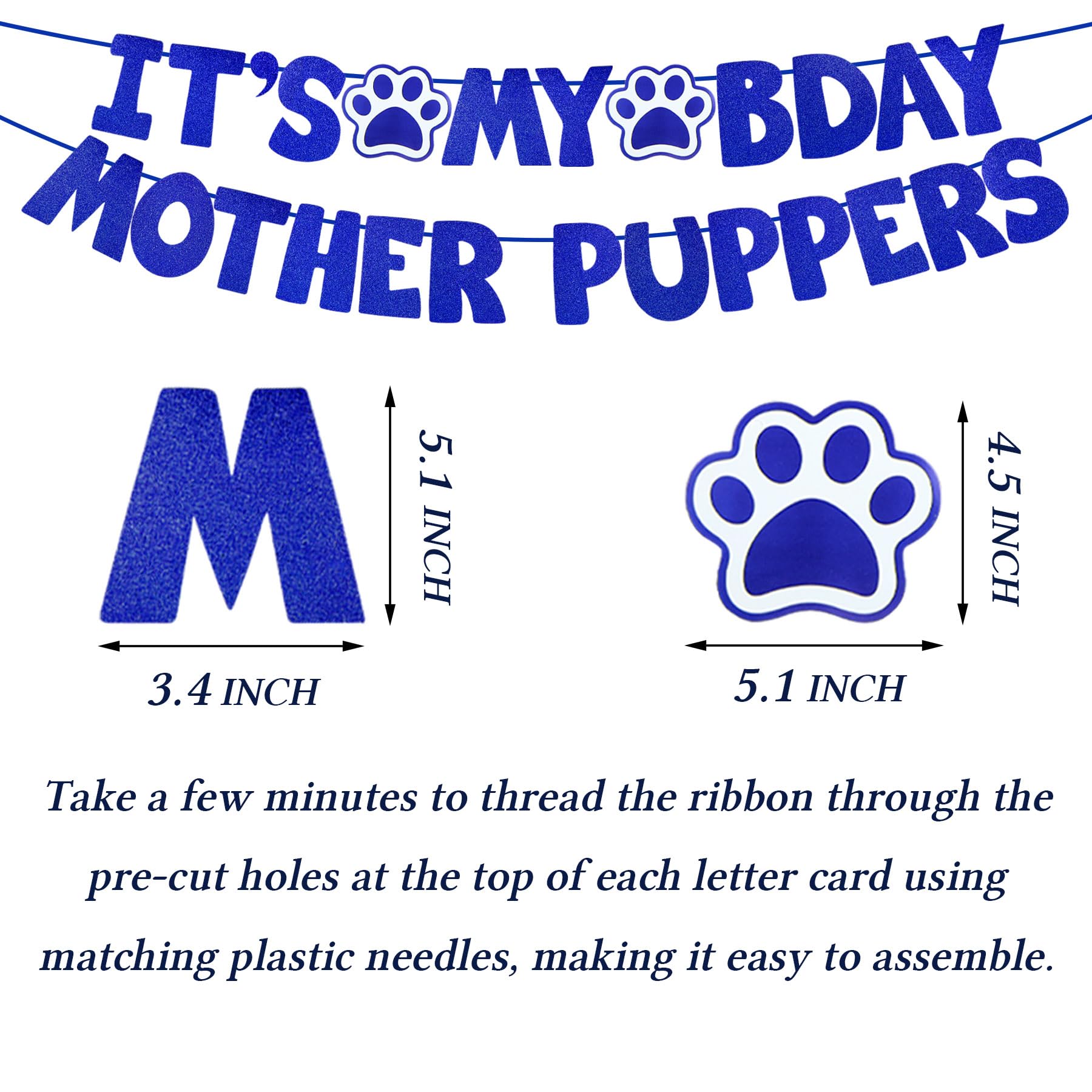 Noeud papillon STMK anniversaire chien, ajustable et doux.