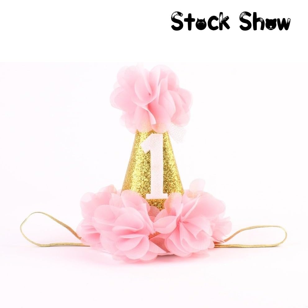 Stock Show accessoire chapeau conique, bandeau ajustable, idéal pour fêtes et séances photo.